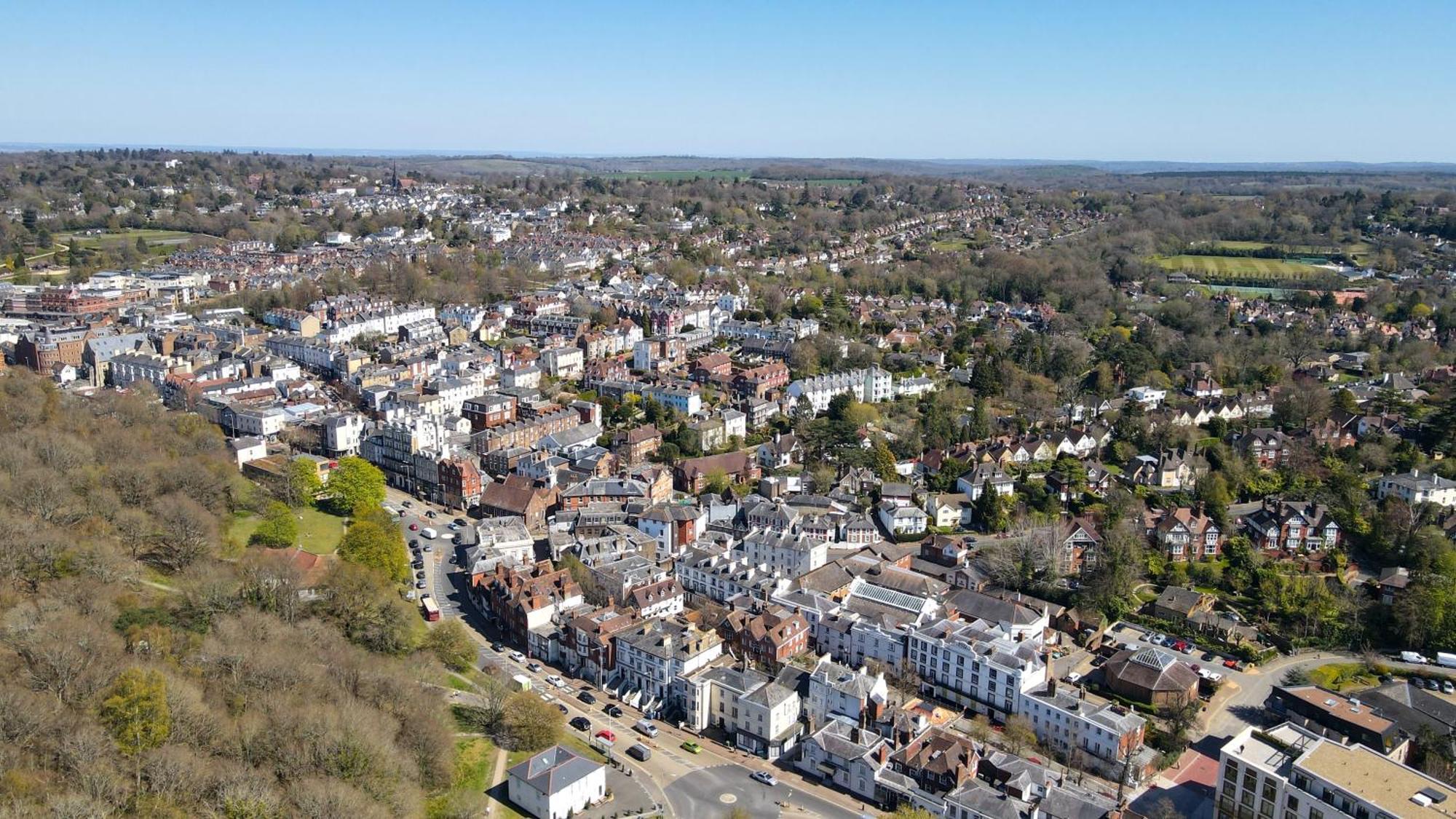 Apartamento Luxury Penthouse W Balcony - 2X Free Parking Royal Tunbridge Wells Exterior foto